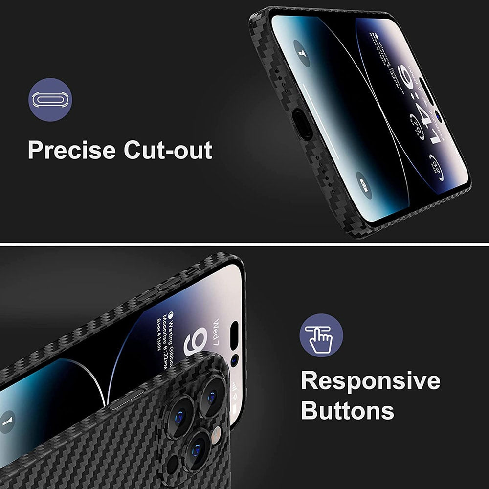 Skanto | 0.3mm ultradünne, texturierte, matte Hartschale für iPhone