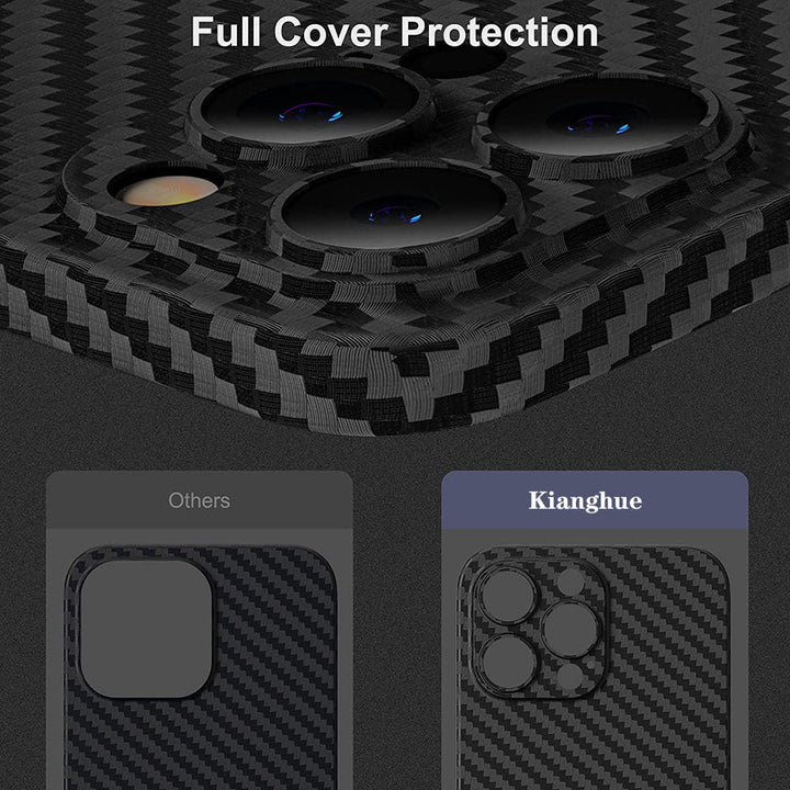 Skanto | 0.3mm ultradünne, texturierte, matte Hartschale für iPhone