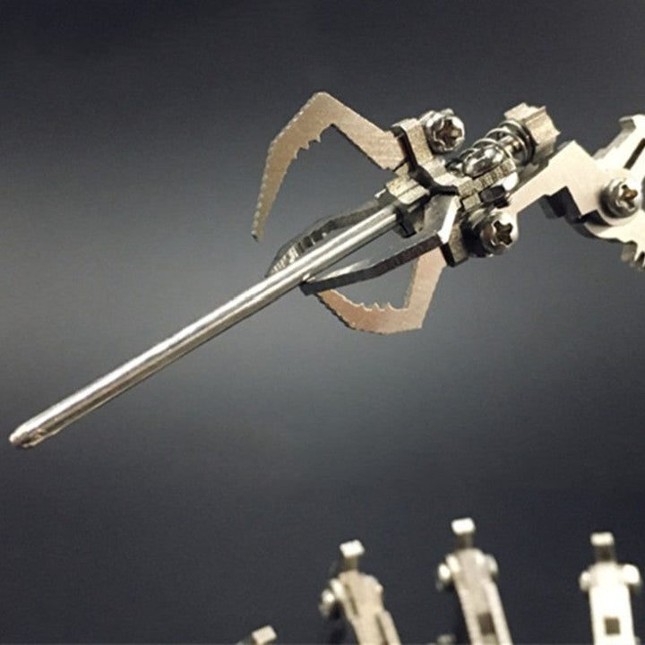 Skanto | 3D Skorpion Edelstahl DIY Metallbausteine, für Spaß, Geschenk & Display