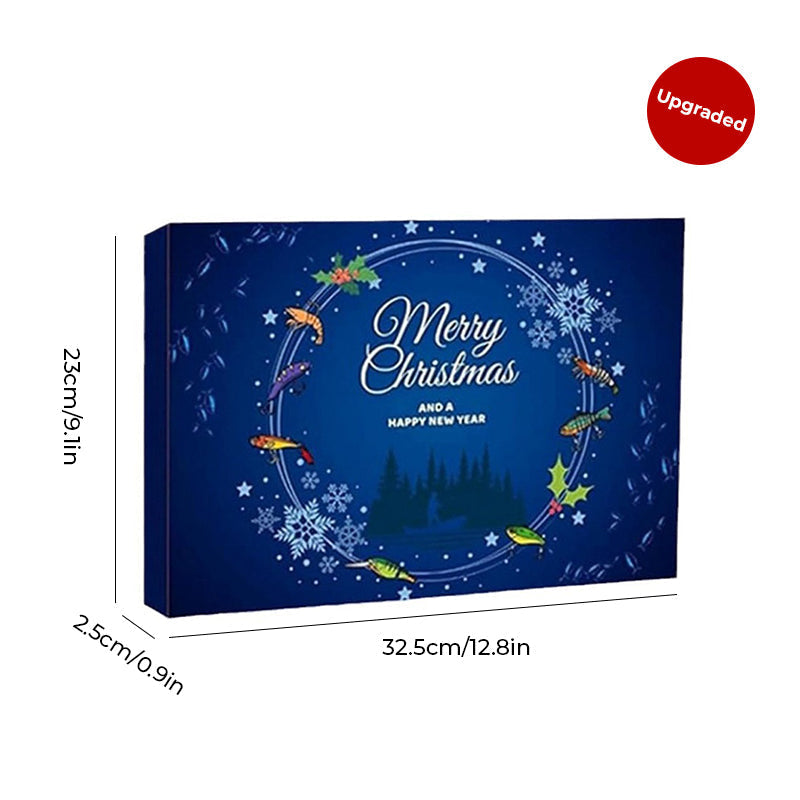Skanto | 24 Tage Weihnachts-Countdown Angelruten-Set