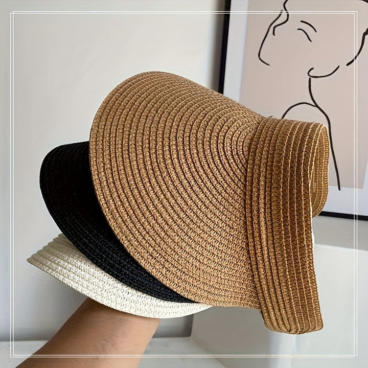 Skanto | Sun-Crown Faltbarer Sonnenhut mit breiter Krempe – Bequem und UV-Schützend