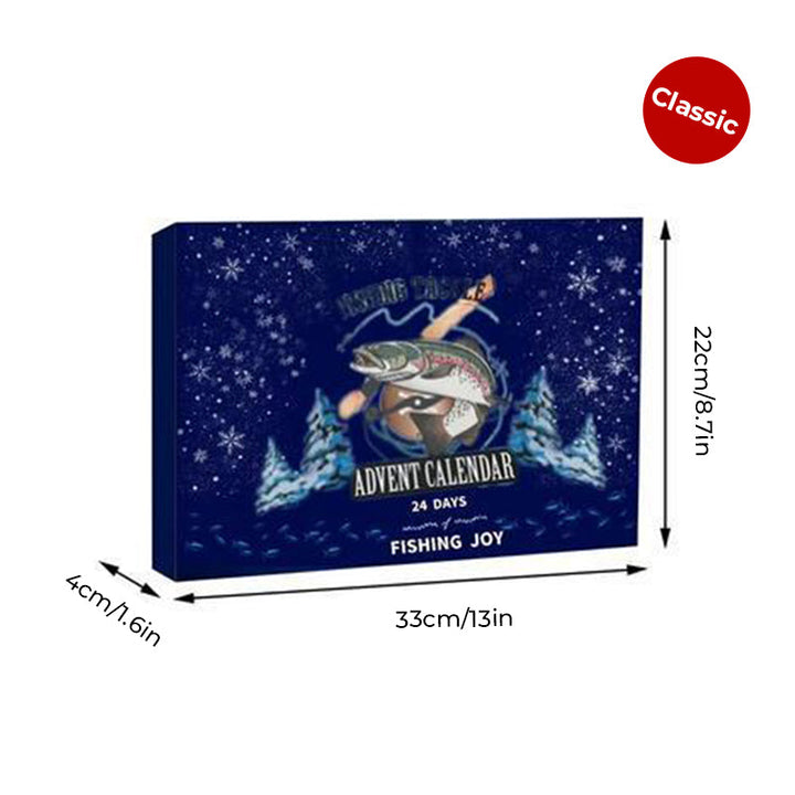 Skanto | 24 Tage Weihnachts-Countdown Angelruten-Set