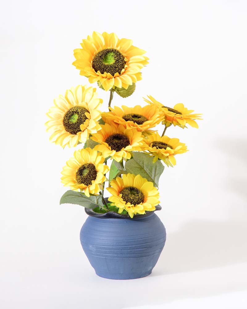 Skanto | Sonnenblumen-Kunstblumenarrangement