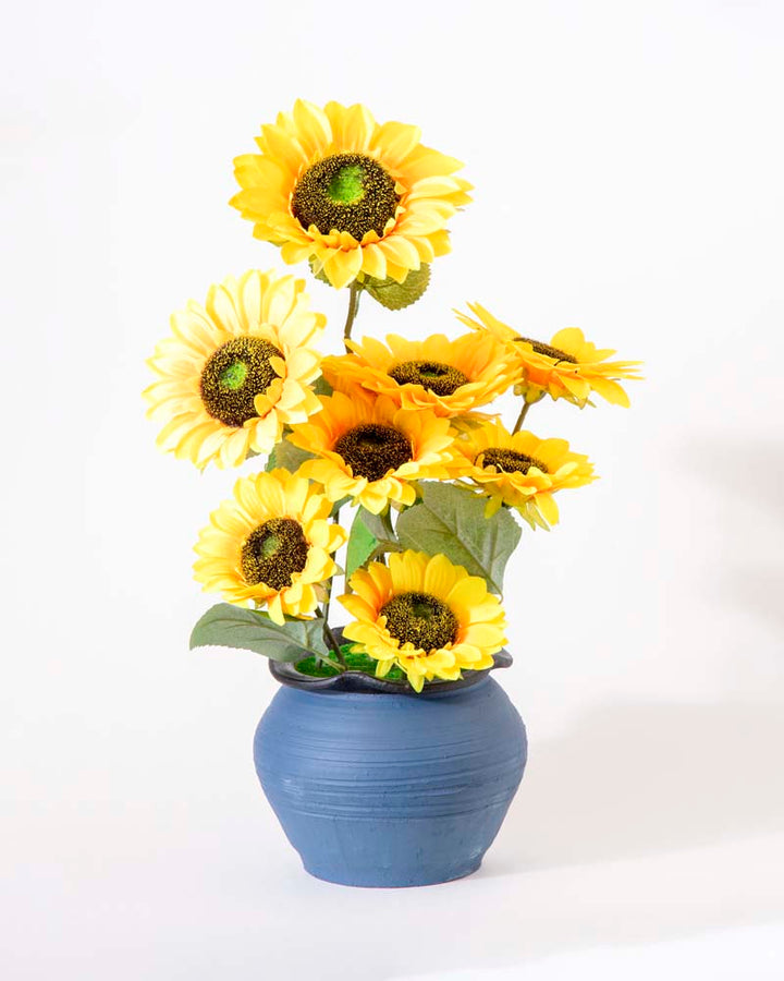 Skanto | Sonnenblumen-Kunstblumenarrangement