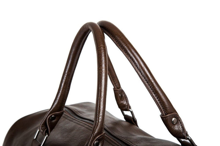 Skanto | Leise Reisetasche aus Leder für Herren – Perfekt für lange und kurze Reisen