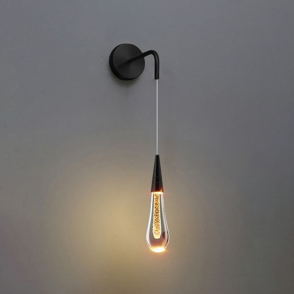 Skanto | LumeTear Luxuriöse LED-Wandleuchte | Tropfen-Design | Dimmbar | Für Schlaf- & Wohnzimmer