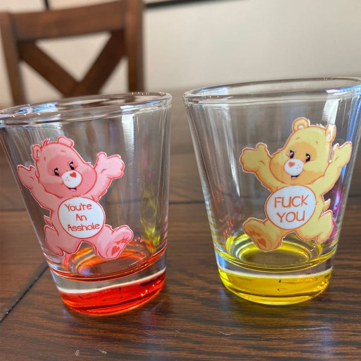 Skanto | Skanto Swear Bears Schnapsglas, 6er-Set