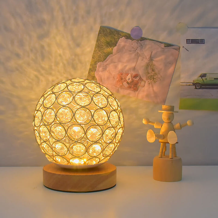 Skanto | Moderne minimalistische runde USB-wiederaufladbare LED-Nachtlicht-Tischlampe