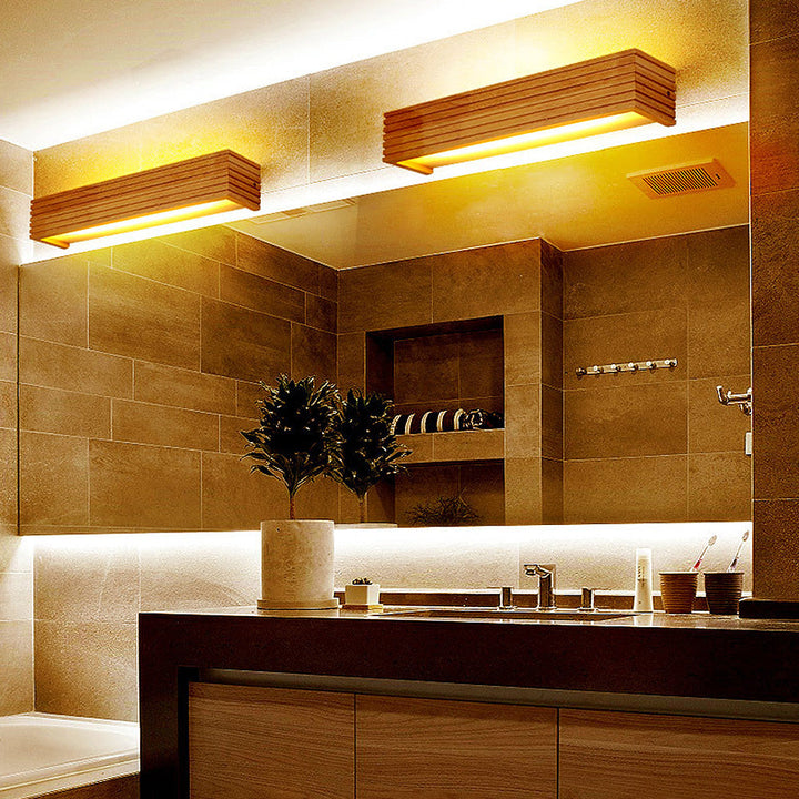 Skanto | Moderne LED-Wandleuchte aus Holz