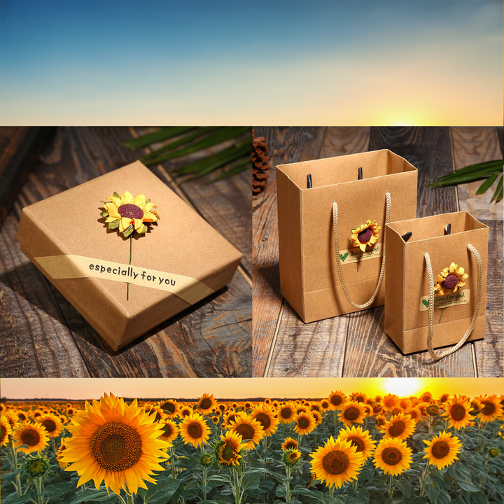 Skanto | „You Are My Sunshine“ Sonnenblumen-Anhänger (doppelt graviert)