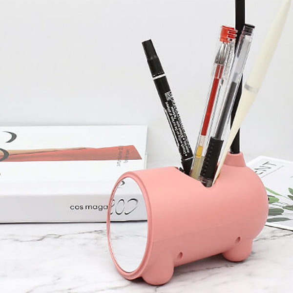 Skanto | BunnyGlow Kreative LED-Touch-Lampe mit Stifthalter | USB-Ladefunktion | Schreibtischlampe | Kinderzimmer-Deko