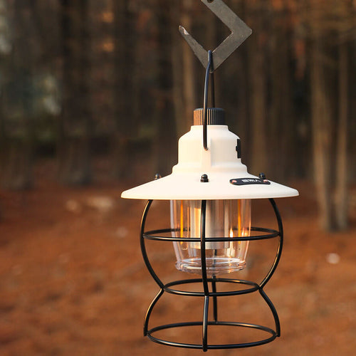 Skanto | Vintage Outdoor Camping Laterne Wiederaufladbare Tragbare Campinglampe