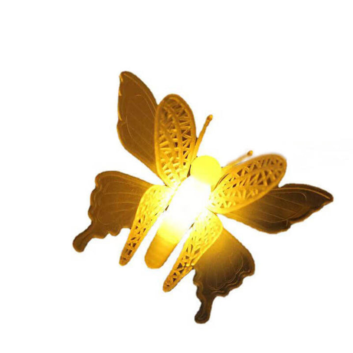 Skanto | Luminelle LED-Lichterkette | Schmetterlings-Design | Für Garten, Balkon & Terrasse | Outdoor-Dekoration