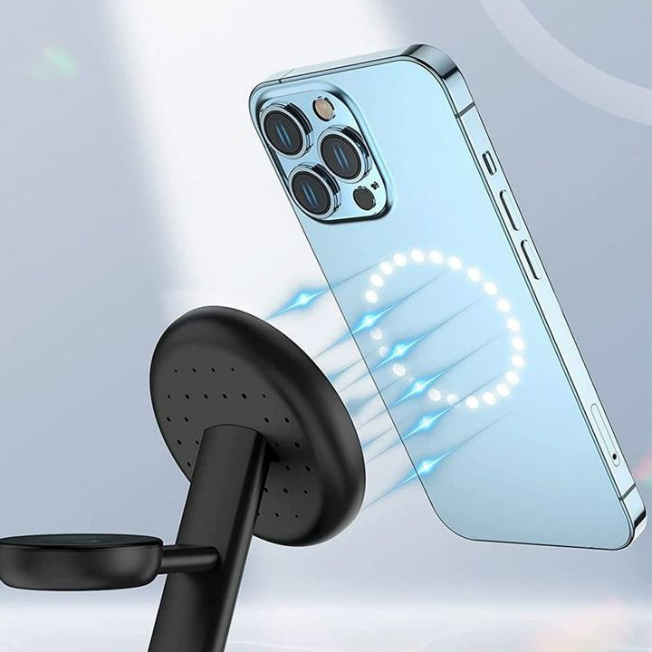 Skanto | Faltbares magnetisches 3-in-1 Wireless Ladegerät