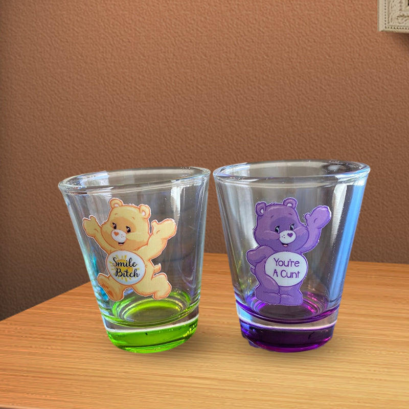 Skanto | Skanto Swear Bears Schnapsglas, 6er-Set
