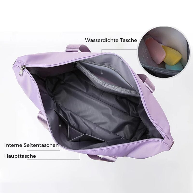 Skanto | Doppellagige Reisetasche mit großem Fassungsvermögen und Nassfach