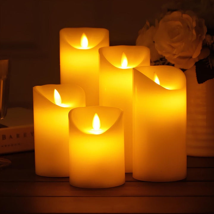 Skanto | Flammenlose Blockkerzen