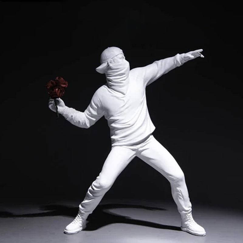 Skanto | Banksy Blumenrebell Ornament