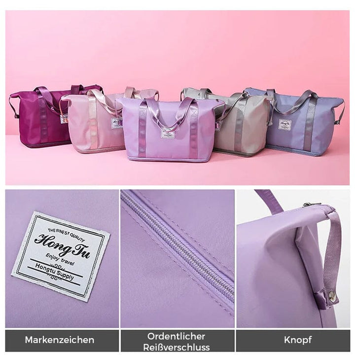 Skanto | Doppellagige Reisetasche mit großem Fassungsvermögen und Nassfach