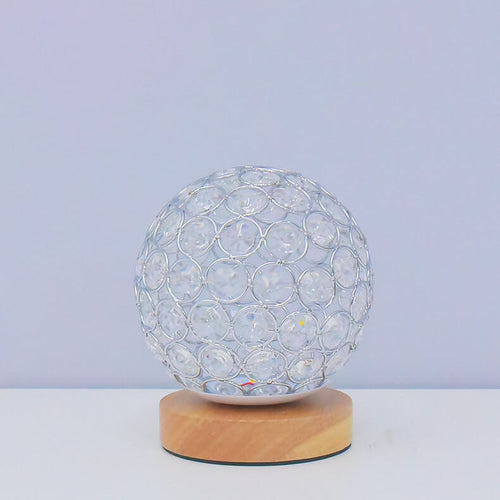 Skanto | Moderne minimalistische runde USB-wiederaufladbare LED-Nachtlicht-Tischlampe