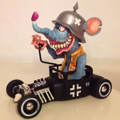 Skanto | Rat Fink Sammlerfigur Halloween-Dekoration