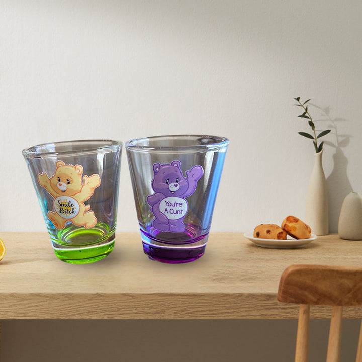 Skanto | Skanto Swear Bears Schnapsglas, 6er-Set