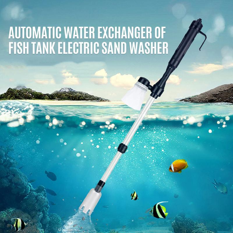 Skanto | Automatischer Aquarium-Wasserwechsler Elektrischer Kiesreiniger