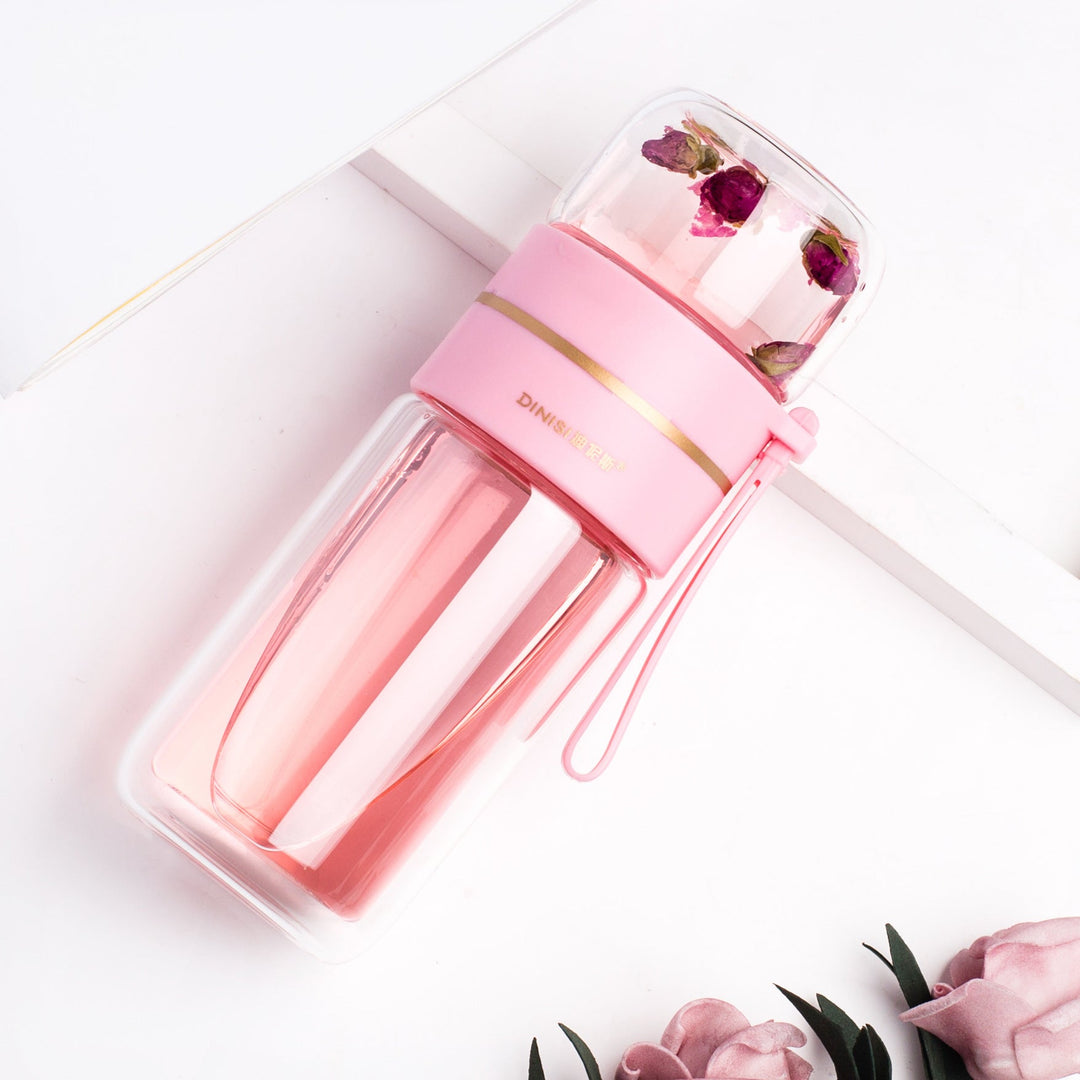 Skanto Infuser aus kristallklarem Glas