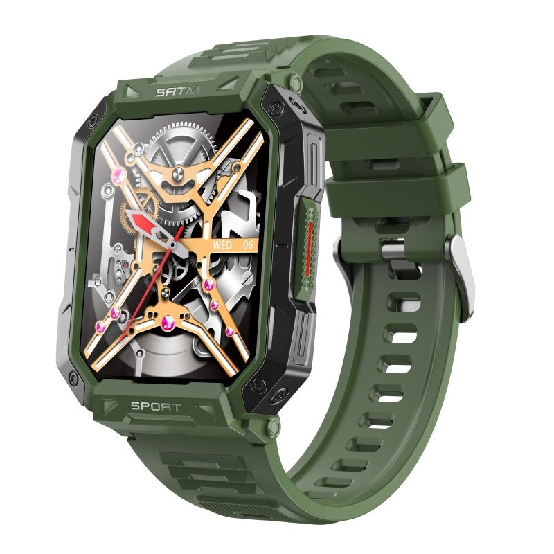 Skanto | Blutzucker Blutdruck Blutsauerstoff Schlafmonitor Wasserdichte Smartwatch