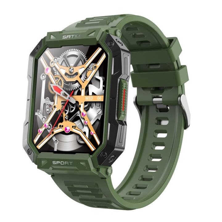 Skanto | Blutzucker Blutdruck Blutsauerstoff Schlafmonitor Wasserdichte Smartwatch