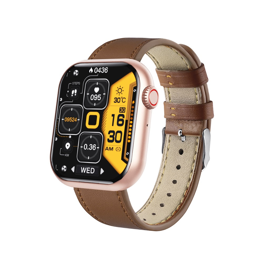 Skanto | Blutzucker Blutdruck Blutsauerstoff Schlafmonitor Wasserdichte Smartwatch
