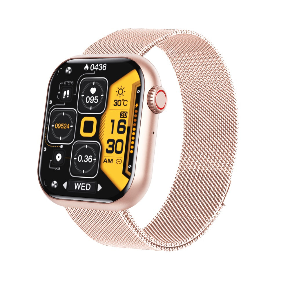 Skanto | Blutzucker Blutdruck Blutsauerstoff Schlafmonitor Wasserdichte Smartwatch