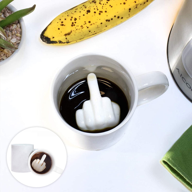 Skanto | Keramik-Mittelfinger-Tasse