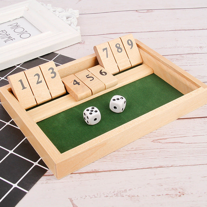 Skanto | Shut The Box Spiel – Lustiges Brettspiel für Erwachsene & Kinder
