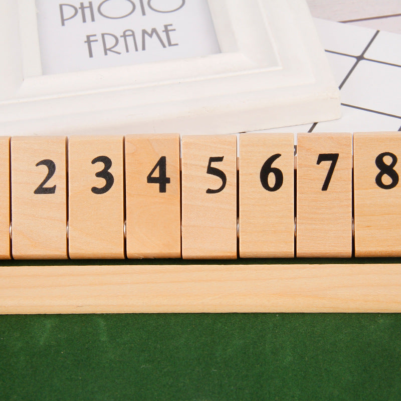 Skanto | Shut The Box Spiel – Lustiges Brettspiel für Erwachsene & Kinder