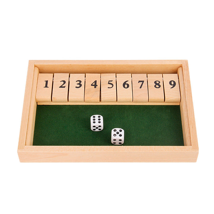 Skanto | Shut The Box Spiel – Lustiges Brettspiel für Erwachsene & Kinder
