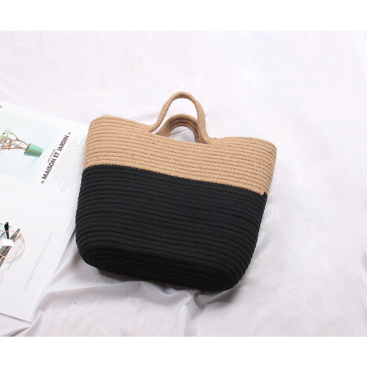 Geräumige und stilvolle Strohtasche Skanto