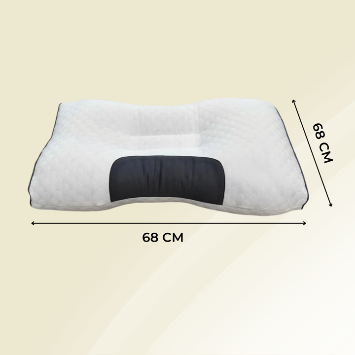 Skanto | Ergonomisches Memory-Schaum Konturkissen, atmungsaktiv
