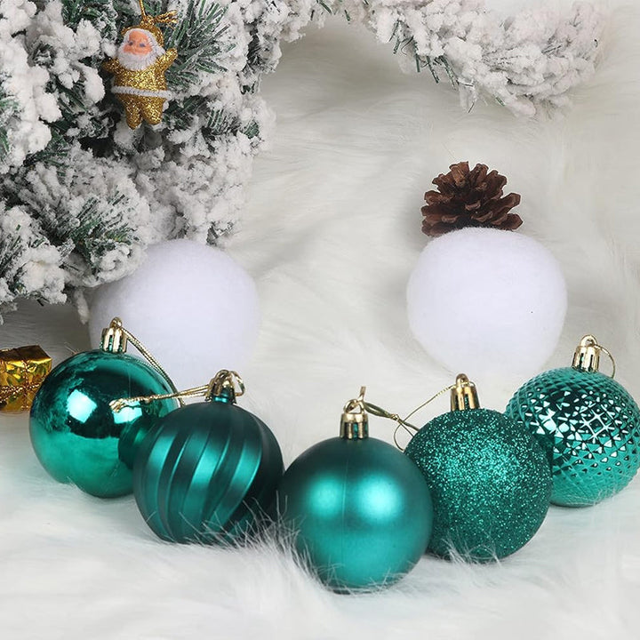 Skanto | 34tlg. Weihnachtsbaumkugeln Ornamente