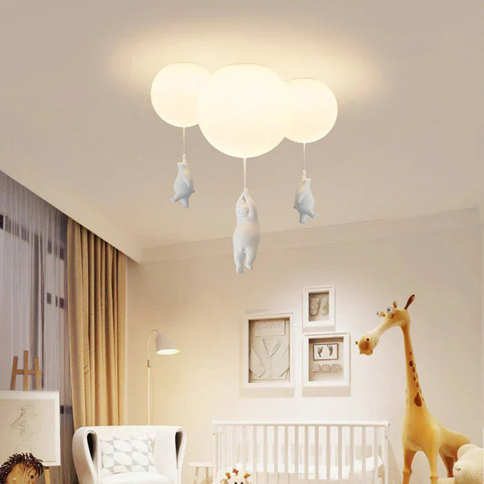 CloudBear – Verspielte Kinderzimmerlampe mit Ballon