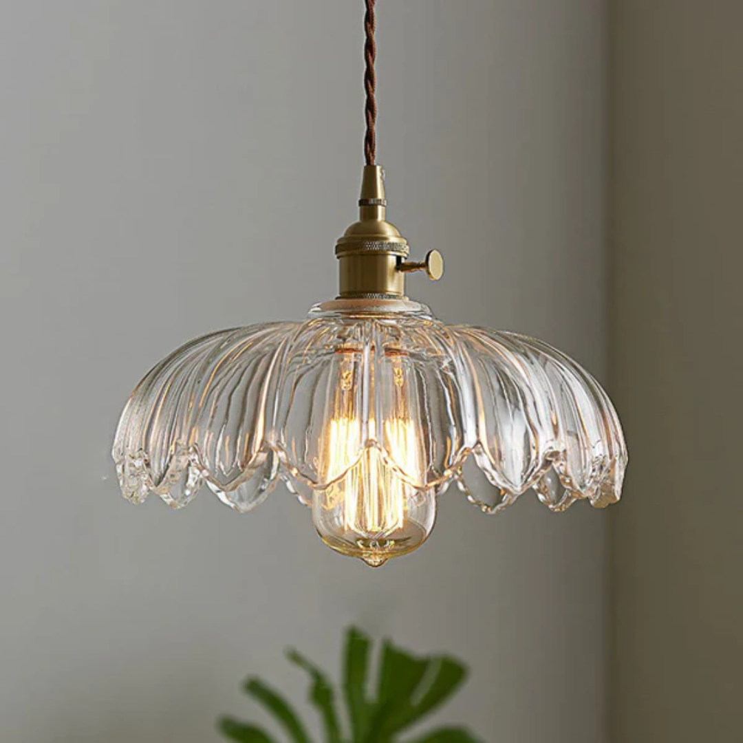 Skanto | Vintage Pendelleuchte aus Glas