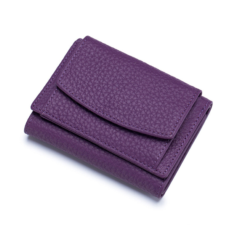 Handgefertigte RFID-Brieftasche aus weichem Leder