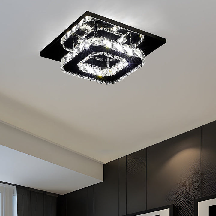 Skanto | Moderne Kristall-LED-Deckenleuchte für die Deckenmontage