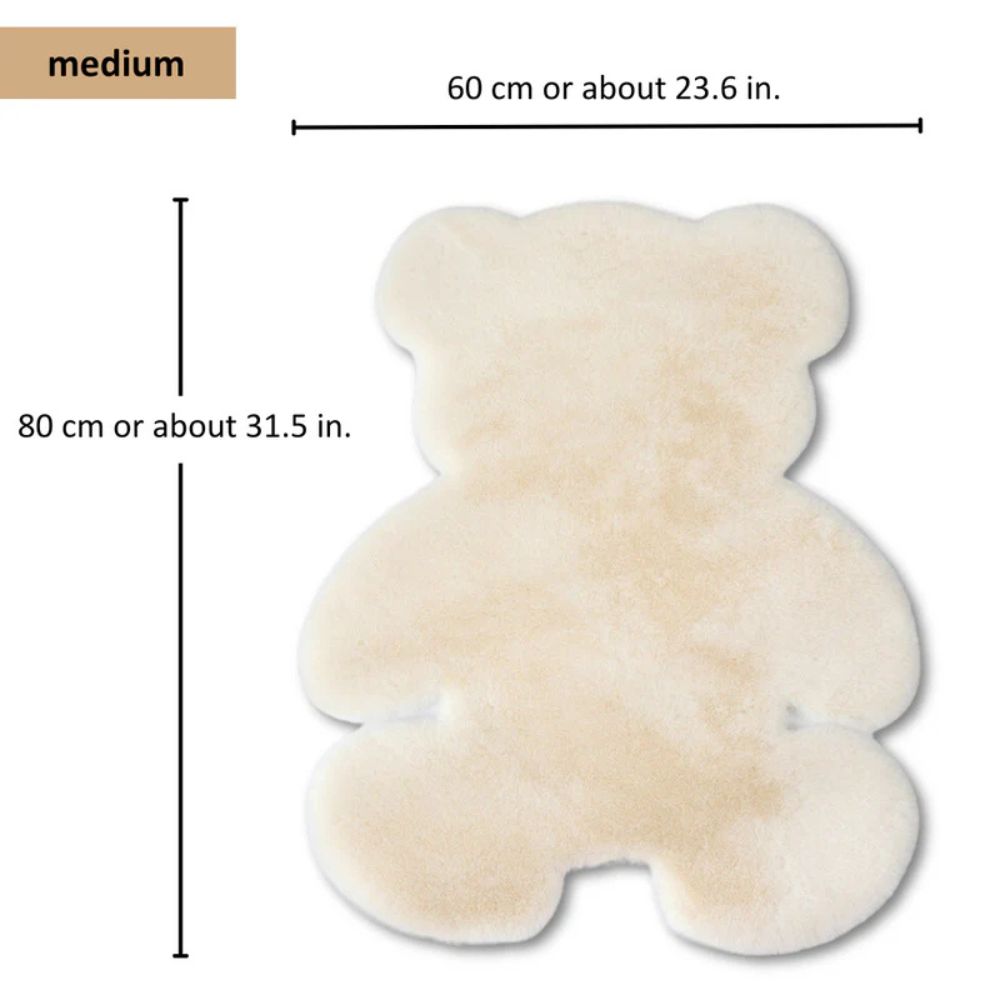 Skanto | Fluffy Charm Teddybär-Teppich