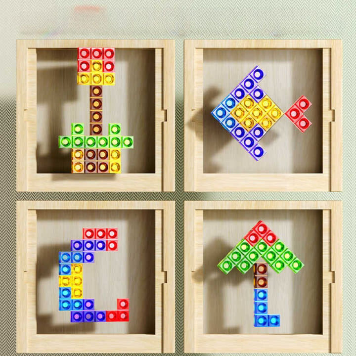 Skanto | TetrisWood Spiel – Nachhaltiges Holz-Puzzlespiel für Familienspaß & Gehirntraining