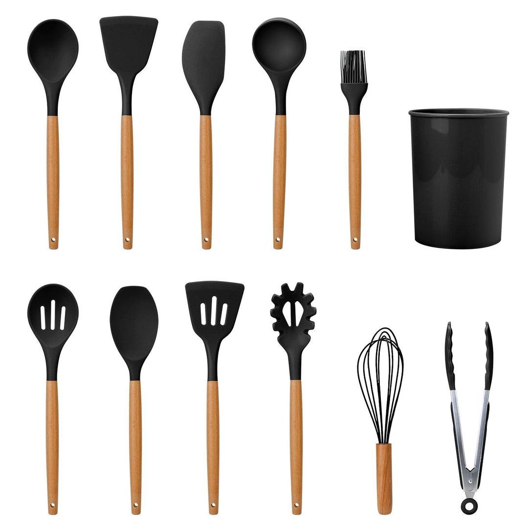 Skanto | 11-teiliges Silikon-Küchenutensilien-Set