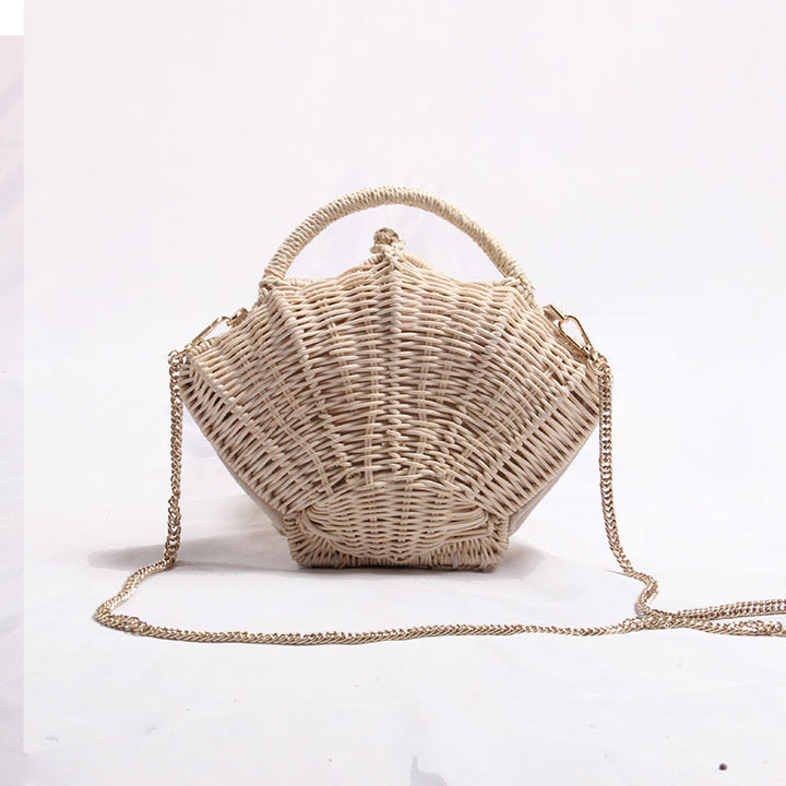 Handgemachte Strandtasche im organischen Design Skanto