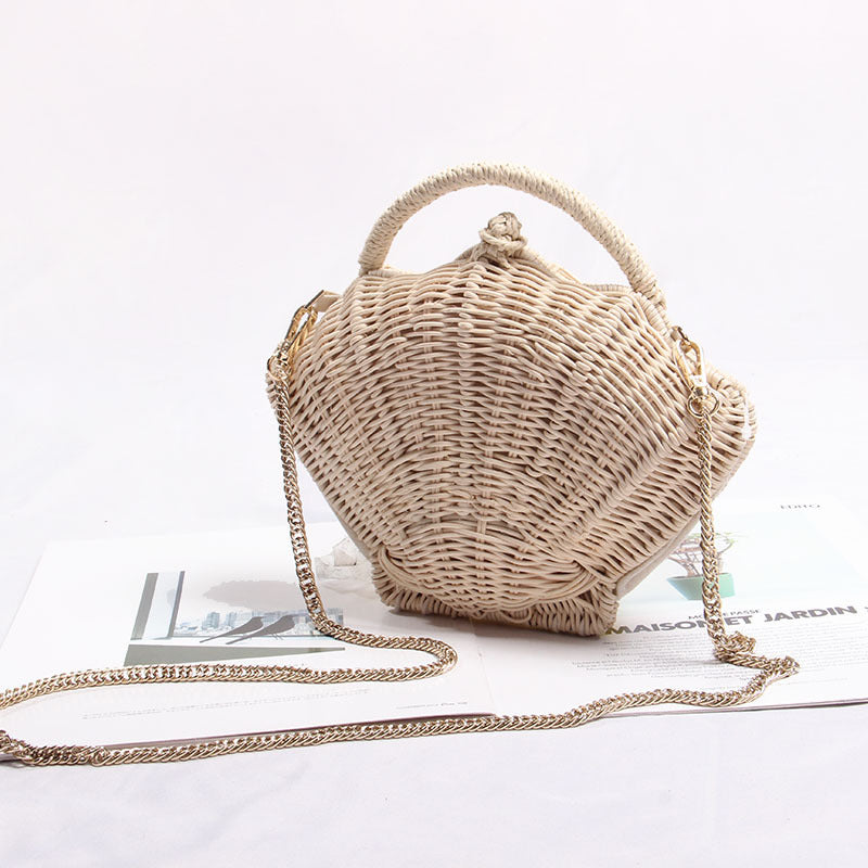 Handgemachte Strandtasche im organischen Design Skanto