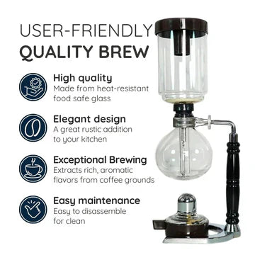Skanto | Japanische Siphon-Kaffeemaschine