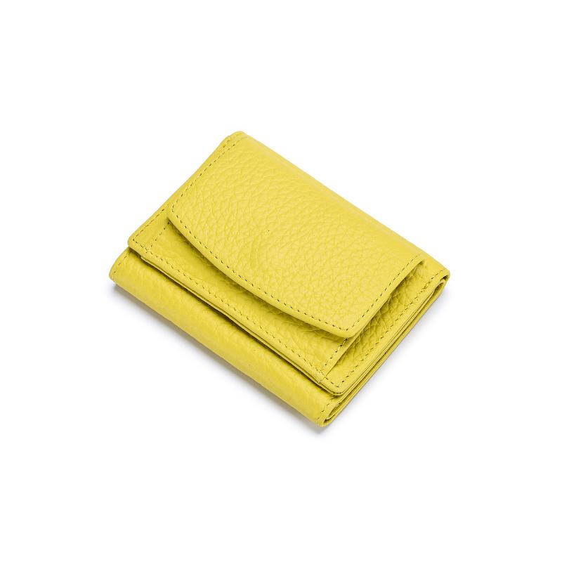 Handgefertigte RFID-Brieftasche aus weichem Leder